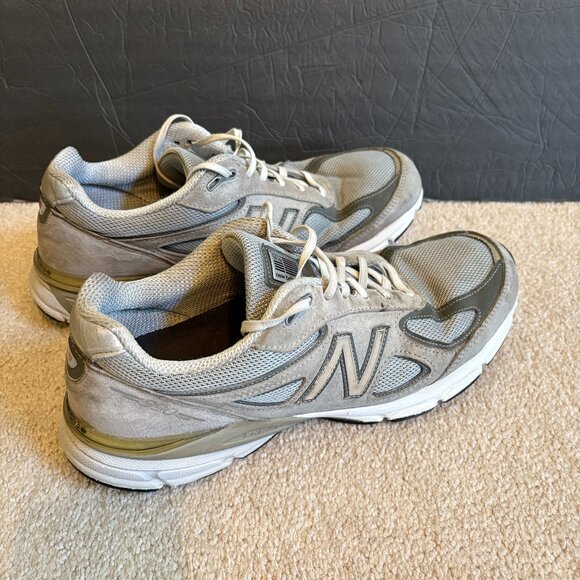 New Balance 990 v4 Men's Running Shoes Size 12 Gray M990GL4 - Picture 1 of 10